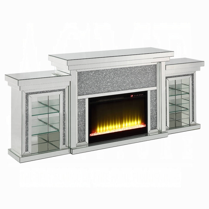 Noralie Fireplace With Led - Olympia Furniture (Saint George, Utah)