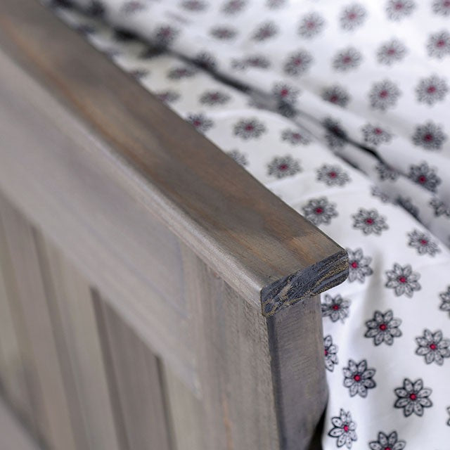 Rockwall Bed Grey & White - Olympia Furniture (Saint George, Utah)