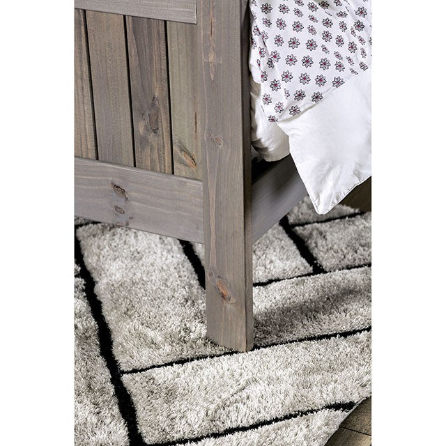 Rockwall Bed Grey & White - Olympia Furniture (Saint George, Utah)