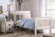Rockwall Bed Grey & White - Olympia Furniture (Saint George, Utah)