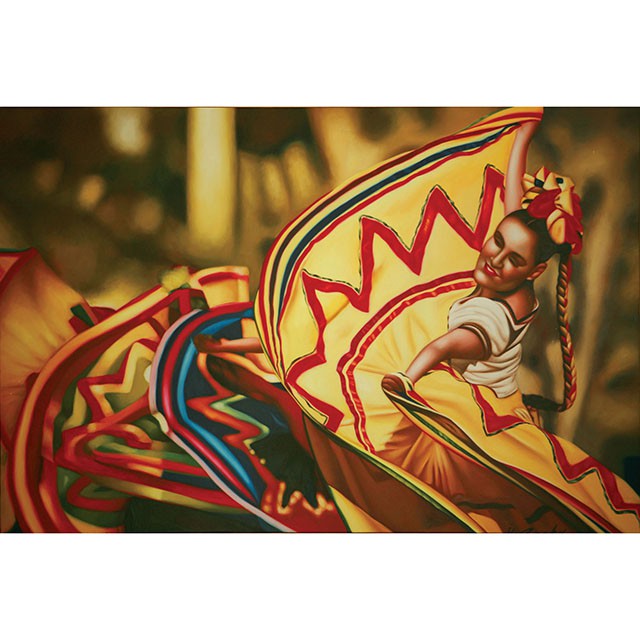 Danza Folklorica Printed Canvas Painting - Olympia Furniture (Saint George, Utah)