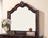Crown Mark Furniture Sheffield Dresser Mirror in Dark Cherry - Olympia Furniture (Saint George, Utah)