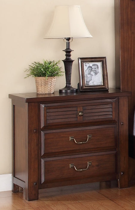 Crown Mark Furniture Stanley Nightstand - Olympia Furniture (Saint George, Utah)
