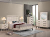 Crown Mark Furniture Veda Dresser Mirror in Beige - Olympia Furniture (Saint George, Utah)