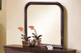 Crown Mark Furniture Louis Philip Dresser Mirror in Dark Cherry - Olympia Furniture (Saint George, Utah)