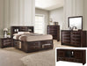 Crown Mark Emily Mirror in Dark Cherry - Olympia Furniture (Saint George, Utah)