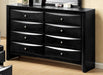 Crown Mark Furniture Emily Dresser in Black - Olympia Furniture (Saint George, Utah)