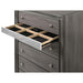 Crown Mark Regata Chest in Grey - Olympia Furniture (Saint George, Utah)