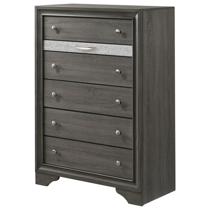 Crown Mark Regata Chest in Grey - Olympia Furniture (Saint George, Utah)