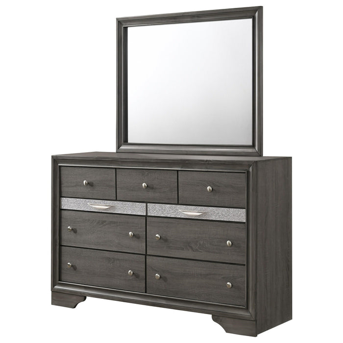 Crown Mark Regata Dresser in Grey - Olympia Furniture (Saint George, Utah)