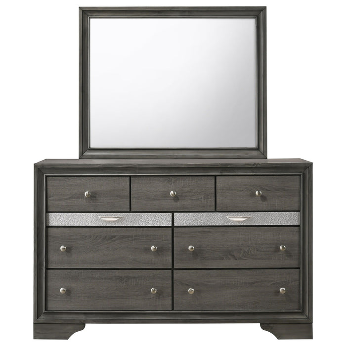 Crown Mark Regata Dresser in Grey - Olympia Furniture (Saint George, Utah)