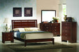 Crown Mark Furniture Evan Twin Bed in Warm Brown - Olympia Furniture (Saint George, Utah)
