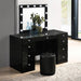 Crown Mark Furniture Morgan Vanity in Black B4851BK - Olympia Furniture (Saint George, Utah)