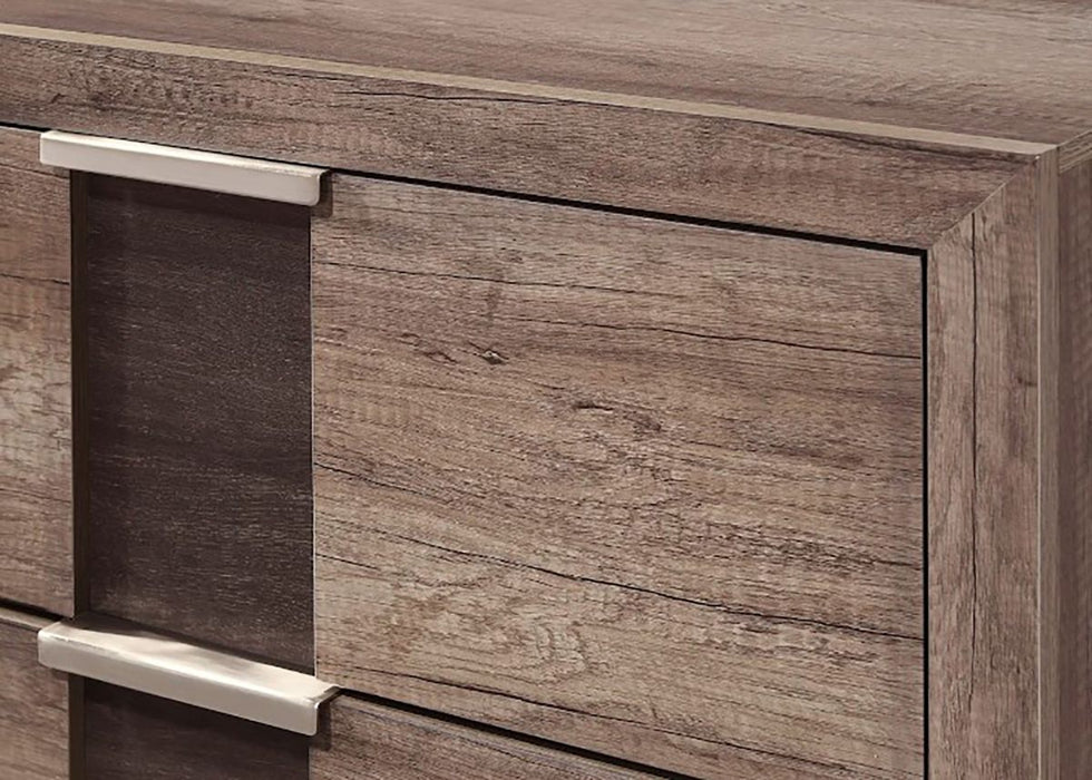 Crown Mark Furniture Rangley 6 Drawer Dresser in Brown - Olympia Furniture (Saint George, Utah)