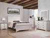 Crown Mark Furniture Coralee Queen Sleigh Bed in White B8130-Q - Olympia Furniture (Saint George, Utah)