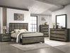 Crown Mark Furniture Remington Queen Panel Bed in Brown B8160-Q - Olympia Furniture (Saint George, Utah)