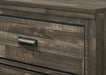 Crown Mark Furniture Carter 6 Drawer Dresser in Brown - Olympia Furniture (Saint George, Utah)