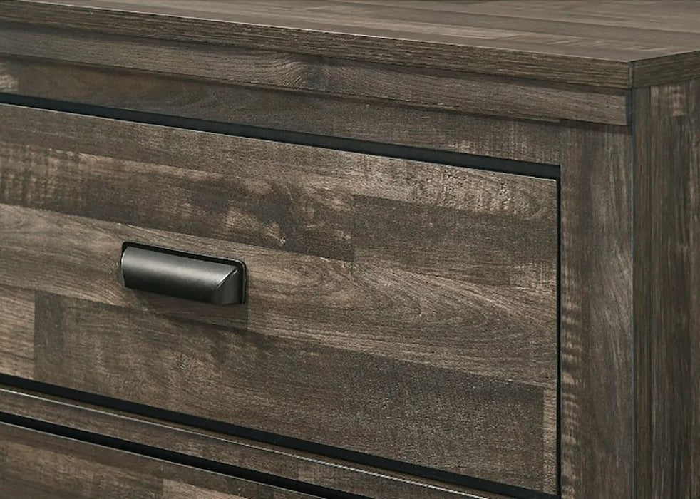 Crown Mark Furniture Carter 6 Drawer Dresser in Brown - Olympia Furniture (Saint George, Utah)