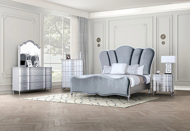 Melodi Parc Bed Black & Silver
