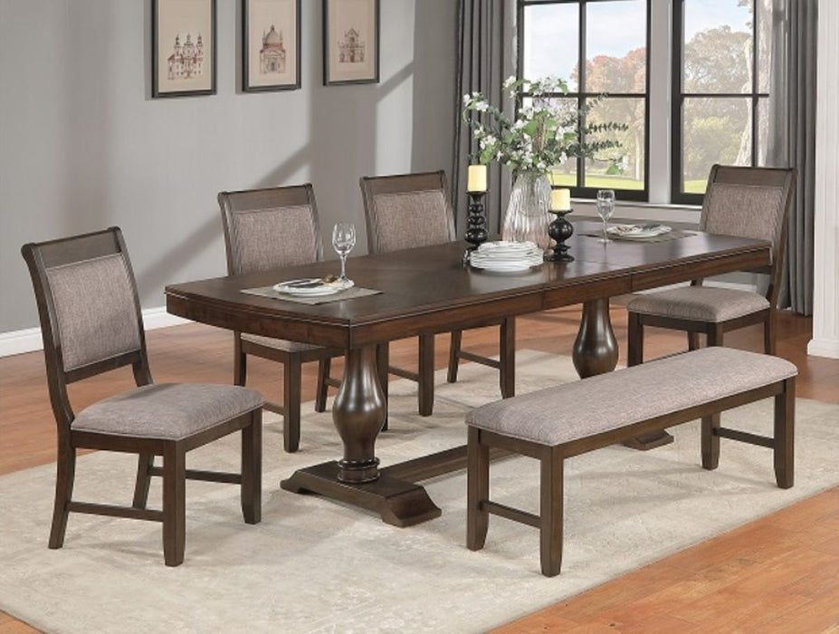 Crown Mark Furniture Tarin Side Chair in Brown (Set of 2) - Olympia Furniture (Saint George, Utah)