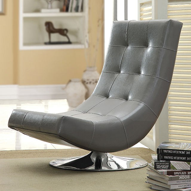 Trinidad Accent Chair Black & Grey - Olympia Furniture (Saint George, Utah)