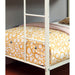 Rainbow Twin/Twin Bunk Bed Black, Silver, & White - Olympia Furniture (Saint George, Utah)