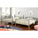 Lovia Metallic Gold Full/Full Bunk Bed - Olympia Furniture (Saint George, Utah)