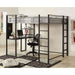 Sherman Silver/Gun Metal Full & Queen Bed w/ Workstation - Olympia Furniture (Saint George, Utah)