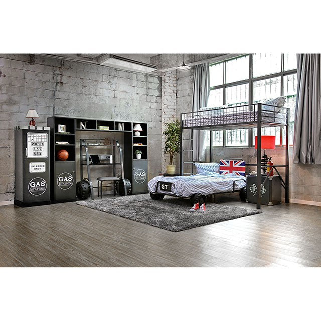 Royal Racer Twin Bed, Blue - Olympia Furniture (Saint George, Utah)