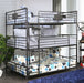 Olga I Antique Black Full/Full Bunk Bed - Olympia Furniture (Saint George, Utah)