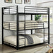 Olga I Antique Black Full/Full Bunk Bed - Olympia Furniture (Saint George, Utah)