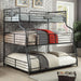 Olga III Sand Black Twin/Full/Queen Bunk Bed - Olympia Furniture (Saint George, Utah)