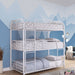 Opal Ii White Twin Triple Decker Bed - Olympia Furniture (Saint George, Utah)