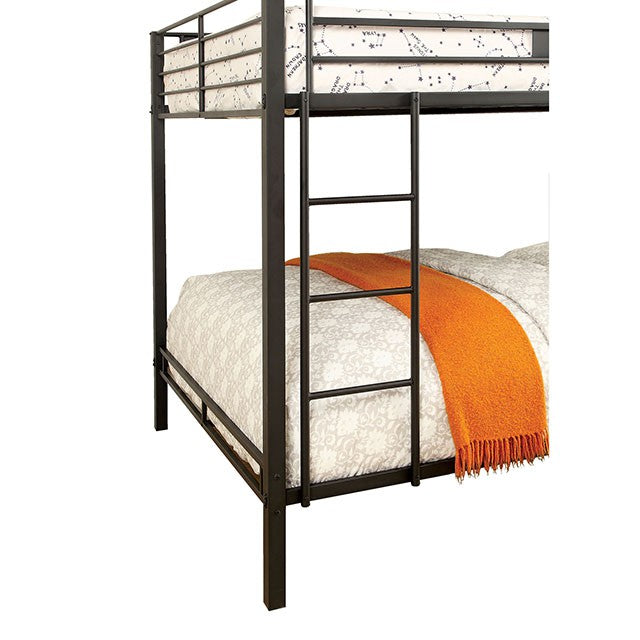 CLAREN Black Queen/Queen Bunk Bed - Olympia Furniture (Saint George, Utah)