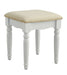 ATHY White Vanity w/ Stool - Olympia Furniture (Saint George, Utah)