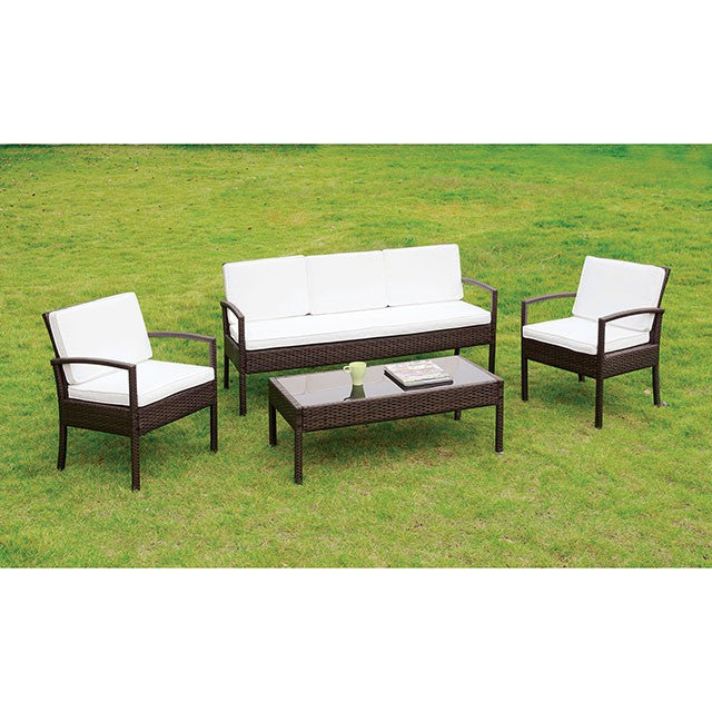 Makenna 4 Pc. Patio Seating Set - Olympia Furniture (Saint George, Utah)