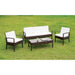 Makenna 4 Pc. Patio Seating Set - Olympia Furniture (Saint George, Utah)