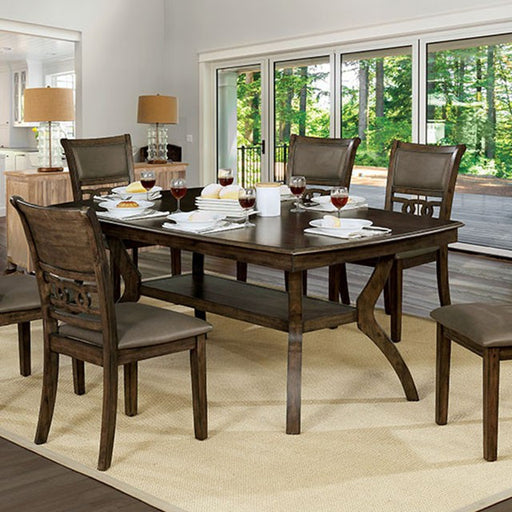 Holly Satin Walnut Dining Table - Olympia Furniture (Saint George, Utah)