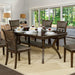 Holly Satin Walnut Dining Table - Olympia Furniture (Saint George, Utah)