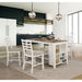Kiana White Counter Ht. Side Chair (2/CTN) - Olympia Furniture (Saint George, Utah)
