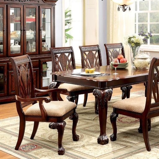 PETERSBURG I Cherry Dining Table w/ 1 X 18" Leaf - Olympia Furniture (Saint George, Utah)