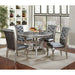 Amina Champagne Round Table - Olympia Furniture (Saint George, Utah)