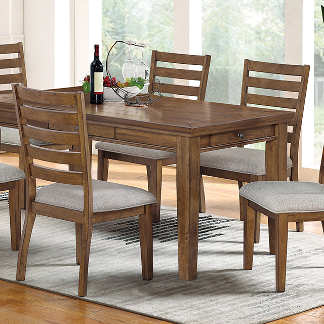 Rapidview 6 Pc Dining Table Set with Bench - Olympia Furniture (Saint George, Utah)