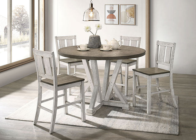 Dakota 5 Pc Counter Ht Table Set - Olympia Furniture (Saint George, Utah)