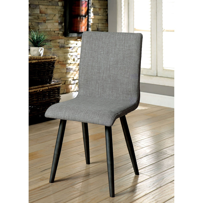 Vilhelm I Gray Side Chair (2/CTN) - Olympia Furniture (Saint George, Utah)