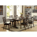 PAULINA Rustic Walnut Dining Table - Olympia Furniture (Saint George, Utah)
