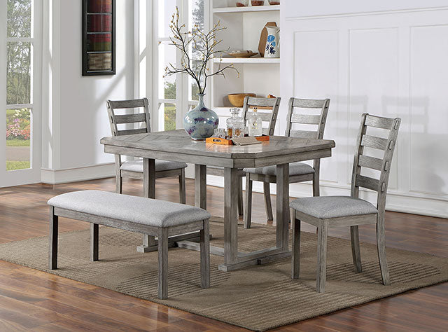 Laquila Dining Table Set Bench - Olympia Furniture (Saint George, Utah)