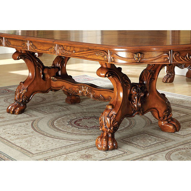 Medieve Antique Oak Dining Table - Olympia Furniture (Saint George, Utah)