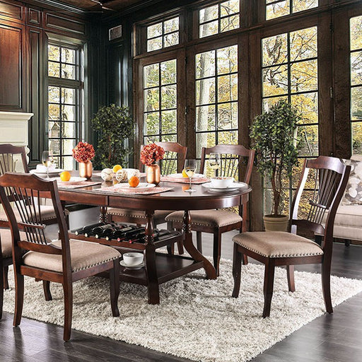 Jordyn Brown Cherry Dining Table - Olympia Furniture (Saint George, Utah)