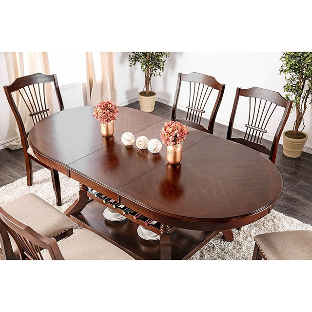 Jordyn Brown Cherry Dining Table - Olympia Furniture (Saint George, Utah)